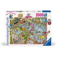 Ravensburger Holiday Resort The Pool 1000pc Jigsaw Puzzle