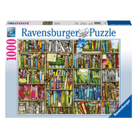 Ravensburger - 1000pc Magical Bookcase Jigsaw Puzzle 19137-6