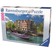 Ravensburger - 1000pc Canal Tour in Amsterdam Jigsaw Puzzle 19138-3