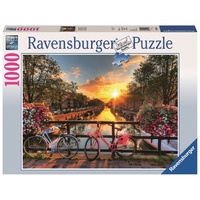 Ravensburger - 1000pc Bicycles in Amsterdam Jigsaw Puzzle 19606-7
