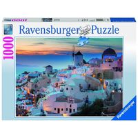 Ravensburger Santorini/Cinque Terre 1000pc Jigsaw Puzzle