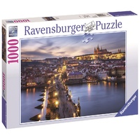 Ravensburger - 1000pc Prague At Night Jigsaw Puzzle 19740-8