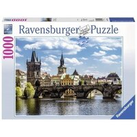 Ravensburger - 1000pc Prague: The Charles Bridge Jigsaw Puzzle 19742-2