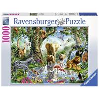 Ravensburger - 1000pc Adventures in the Jungle Jigsaw Puzzle 19837-5