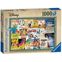 Ravensburger - 1000pc Disney Vintage Movie Posters Jigsaw Puzzle 19874-0