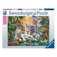 Ravensburger White Tiger Family 1000pc Jigsaw Puzzle