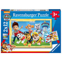Ravensburger Paw Patrol Super Sleuths 2x12pc Jigsaw Puzzle