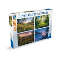 Ravensburger Four Seasons 4x500pc Jigsaw Puzzle