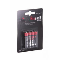 Redback AAA Alkaline Batteries 1.5V (4PK)