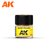 AK Interactive Real Colors: Maize Yellow Acrylic Lacquer Paint 10ml [RC008]