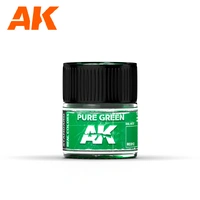 AK Interactive Real Colors: Pure Green Acrylic Lacquer Paint 10ml [RC012]