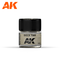 AK Interactive Real Colors: Deck Tan Acrylic Lacquer Paint 10ml [RC019]