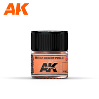 AK Interactive Real Colors: Bristish Desert Pink ZI  Acrylic Lacquer Paint 10ml [RC043]