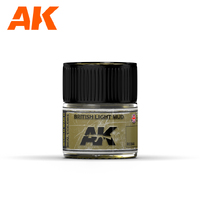 AK Interactive Real Colors: British Light Mud Acrylic Lacquer Paint 10ml [RC044]