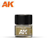 AK Interactive Real Colors: Dunkelgelb-Dark Yellow RAL 7028  Acrylic Lacquer Paint 10ml [RC060]