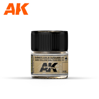 AK Interactive Real Colors: Dunkelgelb Ausgabe 44 Dark Yellow RAL 7028  Acrylic Lacquer Paint 10ml [RC061]