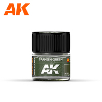 AK Interactive Real Colors: Castellano Green Acrylic Lacquer Paint 10ml [RC105]