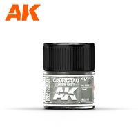 AK Interactive Real Colors: Grüngrau-Green Grey RAL 7009 (Modern) Acrylic Lacquer Paint 10ml [RC211]