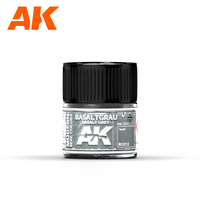 AK Interactive Real Colors: Basaltgrau-Basalt Grey RAL 7012 Acrylic Lacquer Paint 10ml [RC212]