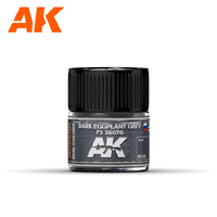 AK Interactive Real Colors: Dark Eggplant Grey FS 36076 Acrylic Lacquer Paint 10ml [RC242]