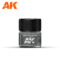 AK Interactive Real Colors: Grey FS 36081 Acrylic Lacquer Paint 10ml [RC243]