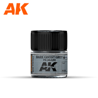 AK Interactive Real Colors: Dark Ghost Grey FS 36320 Acrylic Lacquer Paint 10ml [RC251]
