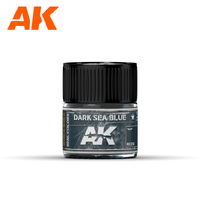 AK Interactive Real Colors: Dark Sea Blue Acrylic Lacquer Paint 10ml [RC258]