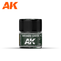 AK Interactive Real Colors: Bronze Green Acrylic Lacquer Paint 10ml [RC264]