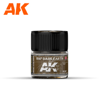 AK Interactive Real Colors: RAF Dark Earth - Acrylic Lacquer Paint 10ml [RC287]