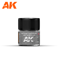 AK Interactive Real Colors: RAF Dark Camouflage Grey BS381C/629 - Acrylic Lacquer Paint 10ml [RC300]