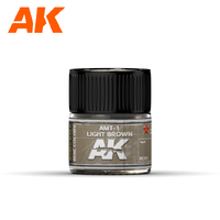 AK Interactive Real Colors: AMT-1 Light Brown Acrylic Lacquer Paint 10ml [RC313]