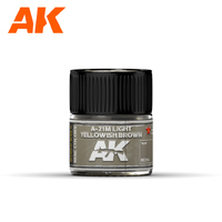 AK Interactive Real Colors: A-21M Light Yellowish Brown Acrylic Lacquer Paint 10ml [RC314]
