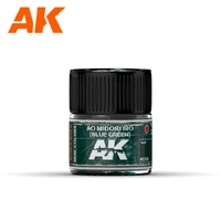 AK Interactive Real Colors: Ao Midori Iro (Blue-Green) Acrylic Lacquer Paint 10ml [RC332]