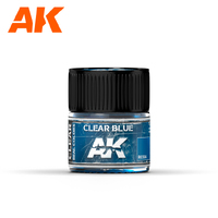 AK Interactive Real Colors: Clear Blue Acrylic Lacquer Paint 10ml [RC504]