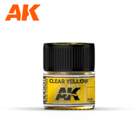 AK Interactive Real Colors: Clear Yellow Acrylic Lacquer Paint 10ml [RC507]
