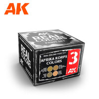 AK Interactive Real Colors: Afrika Korps Colors Acrylic Lacquer Paint Set [RCS003]