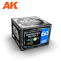 AK Interactive Real Colors: Aeronautica Militar II Acrylic Lacquer Paint Set [RCS060]