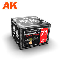 AK Interactive Real Colors: Auscam Colors (Limited Edition) Acrylic Lacquer Paint Set [RCS071]