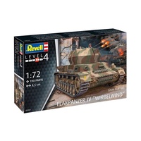 Revell 1/72 AA Tank IV "Wirbelwind" (2cm Flak 38) - 03267 Plastic Model Kit