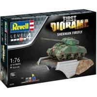 Revell 1/76 First Diorama Set - Sherman Firefly 03299 Plastic Model Kit