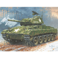 Revell 1/76 M24 Chaffee Plastic Model Kit