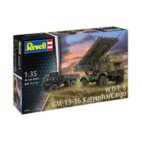 Revell 1/35 BM-13-16 on W.O.T. 8 Chassis Plastic Model Kit