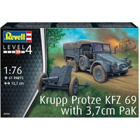 Revell 1/76 German Krupp Protze KFZ 69 Plastic Model Kit