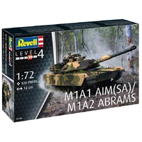Revell 1/72 US M1A2 Abrams Kit Plastic Model Kit