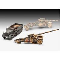 Revell 1/72 Sd.Kfz.9 "Famo" 21cm Mortar 18/17cm Cannon 18 Plastic Model Kit