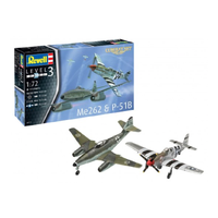 Revell 1/72 Combat Set Me262 & P-51B