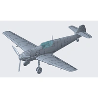 Revell 1/72 Messerschmitt Bf109E-3 Plastic Model Kit