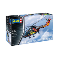 Revell 1/32 Westland Sea Lynx Mk.88A "40 Years" Sonderlackierung Plastic Model Kit