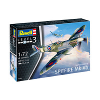 Revell 1/72 Supermarine Spitfire Mk.V b - 03897 Plastic Model Kit