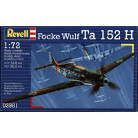 Revell 1/72 Focke Wulf TA 152H - 03981 Plastic Model Kit